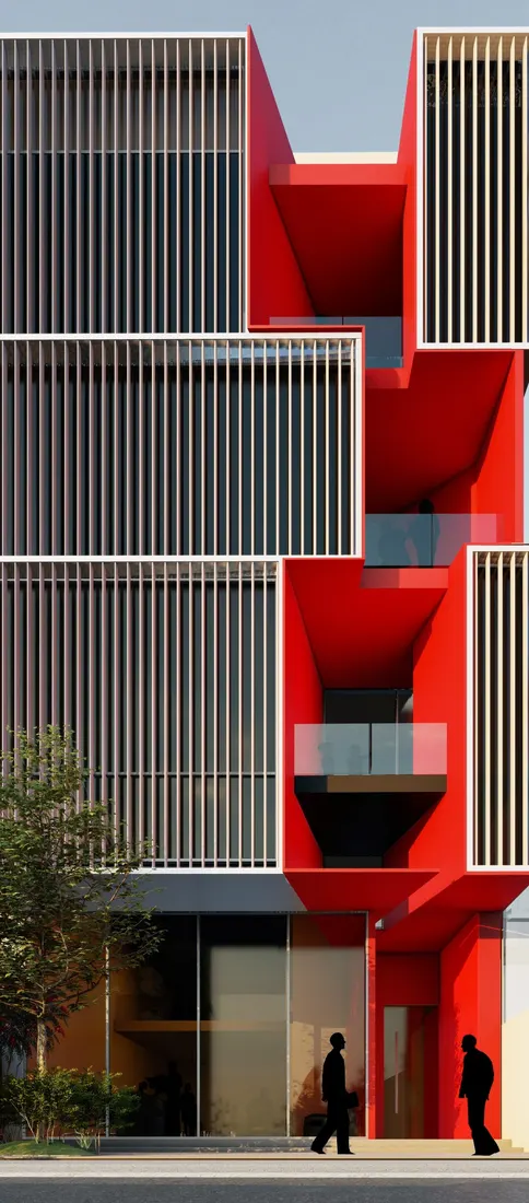 Option D, red core